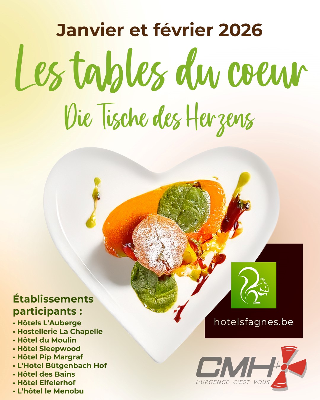 tables du coeur 2026 affiche